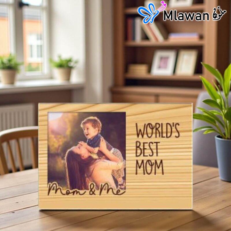 Personalized Mom photo frame-Best Mom Ever