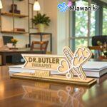 مكتب طبيب نفسي خشبي مخصص