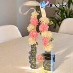 Personalized Acrylic Flower Collar Celebrates Graduation a unique and memorable gift to honor their achievement