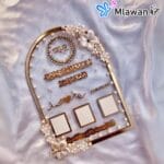 طارة قرينا الفاتحة لوحة زفاف مخصصة
