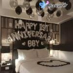 Happy First Anniversary Hotel Room Decoration Dubai Abu Dhabi Sharjah