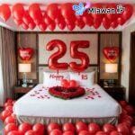 Romantic Balloons Rose Petals Valentine's Day Surprise Dubai Abudhabi