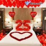 Surprise Romantic Red Balloon Decor Celebrates Anniversaries Birthdays UAE Hotels
