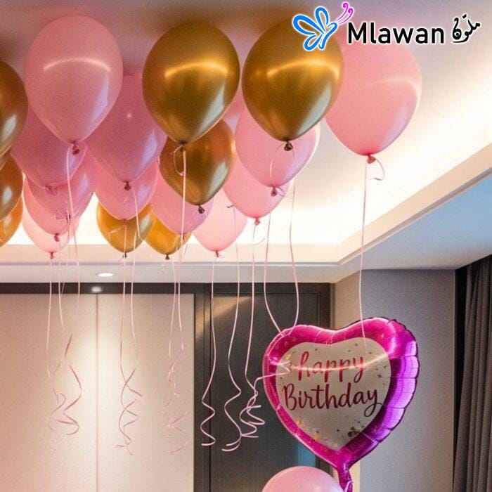 Romantic hotel room decoration birthday surprise ideas.