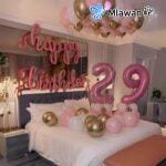 Romantic birthday hotel Abu Dhabi Birthday decoration UAE