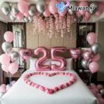 Romantic Hotel Balloons Decorate Rooms Dubai Abu Dhabi