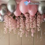 Romantic hotel balloons Dubai hotel decor Abu Dhabi romance package