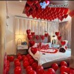 Hotel wedding night room decoration Dubai Abudhabi