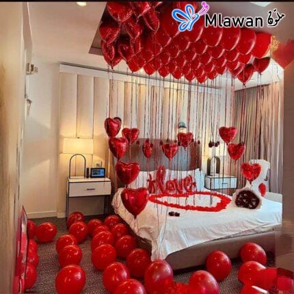 Hotel wedding night room decoration Dubai Abudhabi