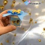 Elegant party favor box for baby showers and weddings.