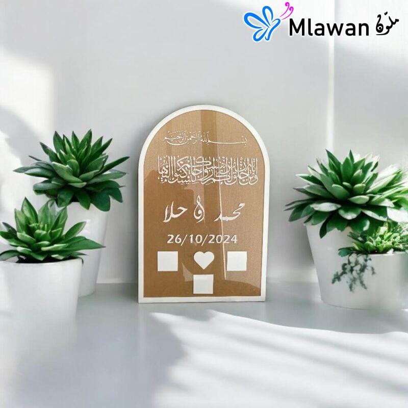 Custom thumbprint decor for weddings and anniversaries