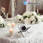 Transparent Acrylic Ramadan Date Stand for Iftar Table Decor