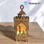 fanous glowing in outdoor suhoor setup
