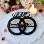 كتبنا الكتاب calligraphy on matte wood