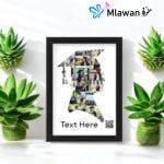 Custom Graduation Photo Collage Frames at Cherished Memories UAE with personalized designs for your special moments.