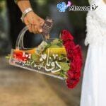 Clear acrylic bag flowersFlowers in clear bagAcrylic bag displays flowers