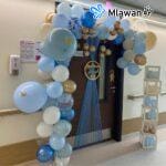 Baby boy hospital newborn blue decorations welcome newborn baby