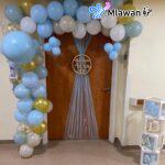 Baby welcome hospital -newborn setup Dubai gifts decor.