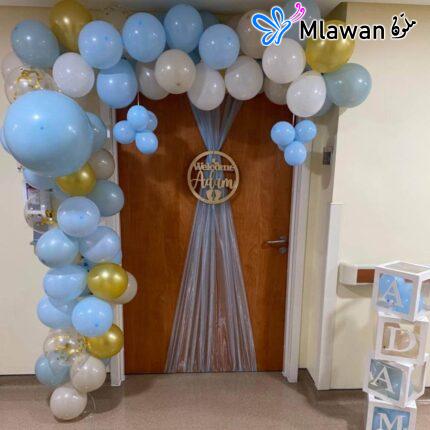 Special Welcome Hospital Newborn Baby Setup Dubai Abu Dhabi Room Decoration