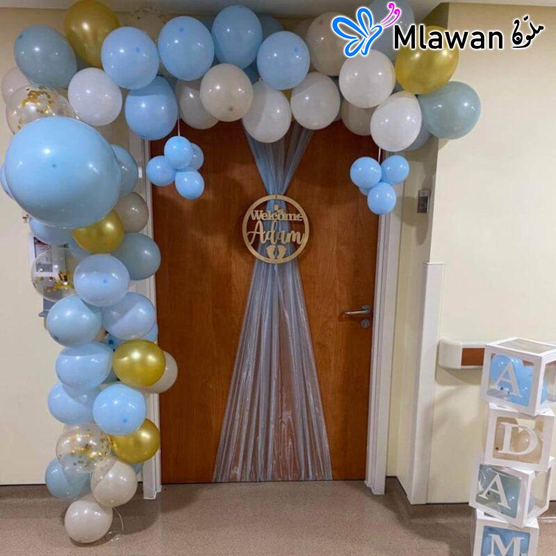 Special Welcome Hospital Newborn Baby Setup Dubai Abu Dhabi Room Decoration