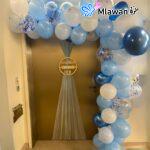 Welcome Baby Boy Blue Hospital Decoration for Newborn Baby