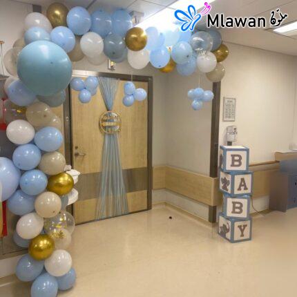 Hospital newborn decoration - Welcome decoration at Fakeeh University Hospital Dubai