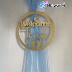 Elegant Blue Newborn Baby NMC Hospital Room Decoration Service Dubai Sharjah Ajman Abu Dhabi - newborn baby gifts hospital room decor baby boy decoration NMC hospital decoration