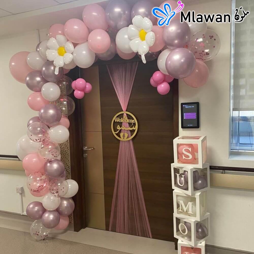4700-3 (3) Welcome Baby Medcare Hospital decoration for hospital room