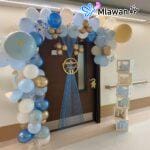 Decorate Hospital Room Welcome Newborn Baby with Blue Decoration Service.