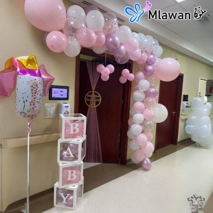 Welcome Baby NMC Royal Hospital Room Decoration Celebrate Newborn Arrival