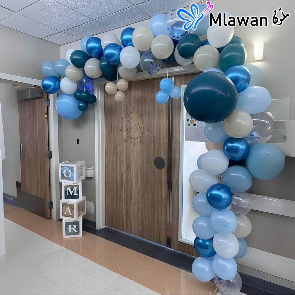 4700-9 (1) Affordable custom nursery decor Dubai Abu Dhabi UAE decorate baby hospital room.