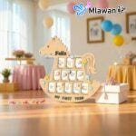 Baby's First Year 12 Month Photo Collage Frame