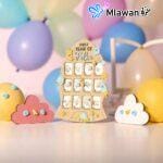 Baby first year photo frame collage - Keepsake picture frames.