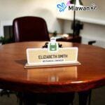 Custom Mechanical Engineer Desk Name Plate Dubai Sharjah.