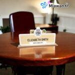 Personalized Desk Name Plates Dubai Abu Dhabi Data Analysts Custom Office Signs