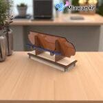 Personalized desk signs Dubai - custom name plates office