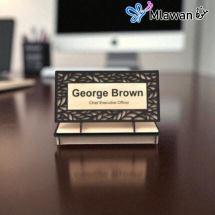 Personalized desk nameplates professionalism