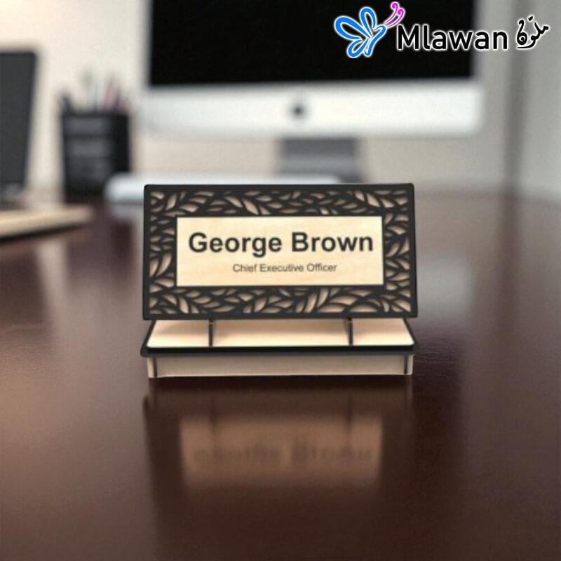 Personalized desk nameplates professionalism