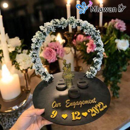 Personalized Engagement Ring Platter