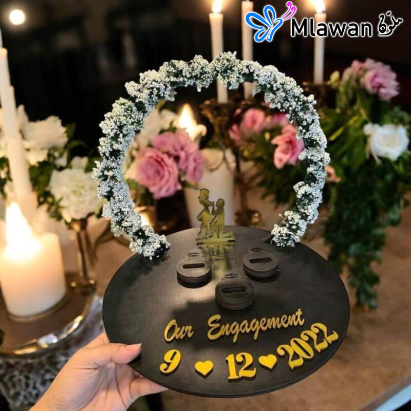 Personalized Engagement Ring Platter