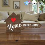 Key Shaped Home Sweet Home Sign - Real Estate Photo Prop Gift