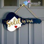Large key sold sign real estate photo prop.Key shaped for new home owners clients.