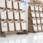 Wooden earring display stand - Small / Large