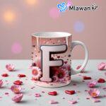 Personalized Letter F Magic Coffee Mug