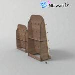 Wooden earring display earring display stand.Jewelry display stand retail earring display.