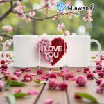 Love You Heart mug