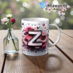 Floral Z mug gift