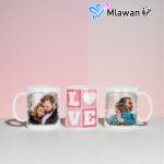Here are some options for alt text, tailored to each description, keeping within the specified guidelines:**Personalized Photo "Love" Mug Set Valentine's Day Gift : Set of three ceramic mugs.*** Photo mugs Valentine gift**Personalized Photo "Love" Mug Set Valentine's Day Gift : Two mugs feature personalized couple photos.*** Couple photo mugs love**Personalized Photo "Love" Mug Set Valentine's Day Gift : One mug displays a "LOVE" design with a heart symbol.*** Love heart design mug**Personalized Photo "Love" Mug Set Valentine's Day Gift : Ideal as a Valentine's Day gift.*** Valentine's Day mug gift**Personalized Photo "Love" Mug Set Valentine's Day Gift : Features a classic mug shape with a comfortable handle.*** Classic mug comfortable handle**Personalized Photo "Love" Mug Set Valentine's Day Gift : White mug base with pink accents on the "LOVE" mug.*** White pink love mug**Personalized Photo "Love" Mug Set Valentine's Day Gift : Suitable for hot or cold beverages.*** Mugs for hot cold
