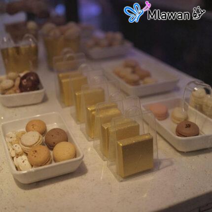 Elegant Wedding Chocolate Favors - Wedding Giveaways Chocolate Favors Shine Clear Acrylic Boxes Gift Packaging Bag