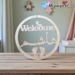Personalized Baby Name Door Sign Welcome Newborn Decoration Dubai